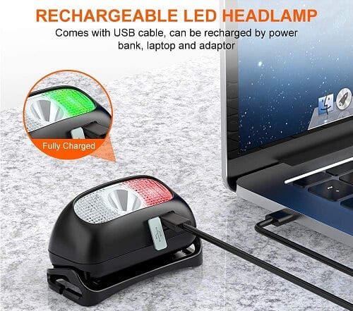 lampe-frontale-LED-rechargeable